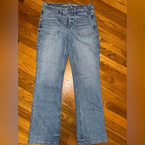 American Eagle Outfitters Light Blue Straight Leg Jeans